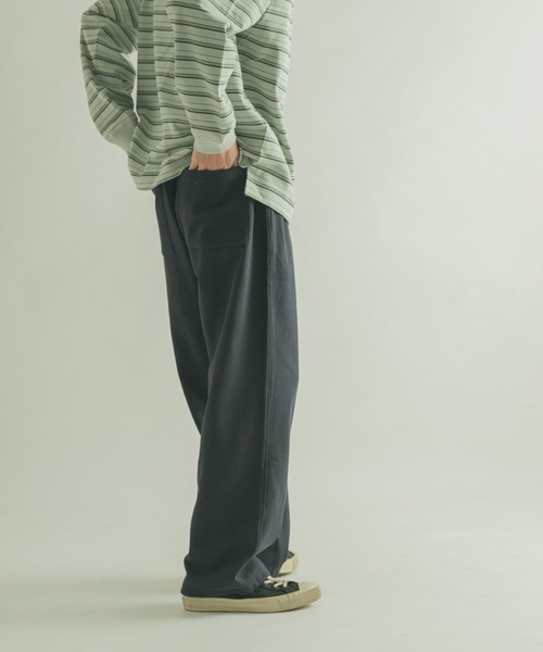 FORK&SPOON（フォークアンドスプーン）の「FORK&SPOON　OE裏毛スウェットパンツ（スウェットパンツ・メンズ・ネイビー/グレー系その他・4/5）」の5枚目の写真