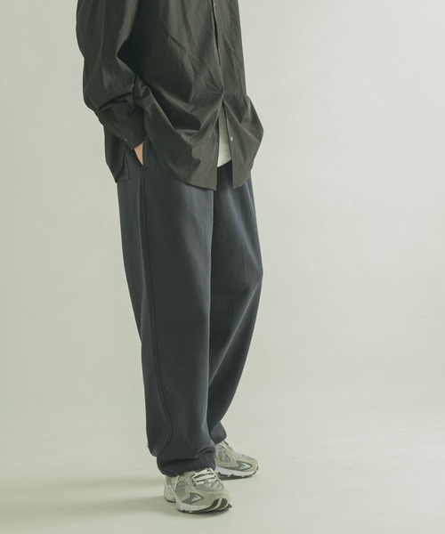 FORK&SPOON（フォークアンドスプーン）の「FORK&SPOON　OE裏毛スウェットパンツ（スウェットパンツ・メンズ・ネイビー/グレー系その他・4/5）」の7枚目の写真