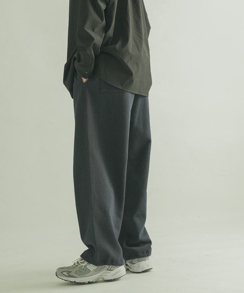 FORK&SPOON（フォークアンドスプーン）の「FORK&SPOON　OE裏毛スウェットパンツ（スウェットパンツ・メンズ・ネイビー/グレー系その他・4/5）」の9枚目の写真