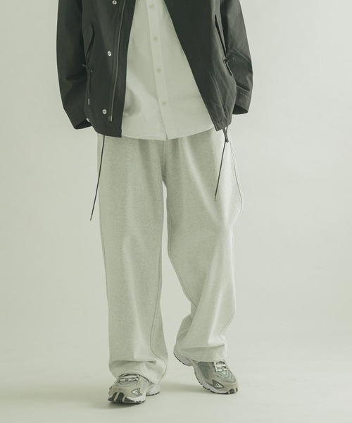 FORK&SPOON（フォークアンドスプーン）の「FORK&SPOON　OE裏毛スウェットパンツ（スウェットパンツ・メンズ・ネイビー/グレー系その他・4/5）」の11枚目の写真