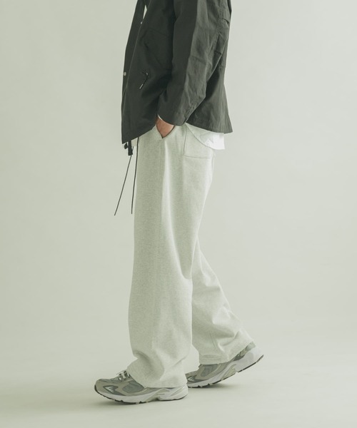 FORK&SPOON（フォークアンドスプーン）の「FORK&SPOON　OE裏毛スウェットパンツ（スウェットパンツ・メンズ・ネイビー/グレー系その他・4/5）」の12枚目の写真