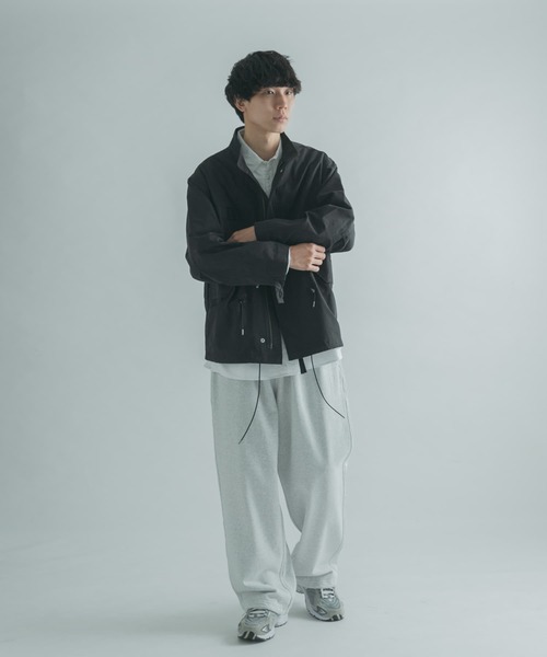 FORK&SPOON（フォークアンドスプーン）の「FORK&SPOON　OE裏毛スウェットパンツ（スウェットパンツ・メンズ・ネイビー/グレー系その他・4/5）」の17枚目の写真