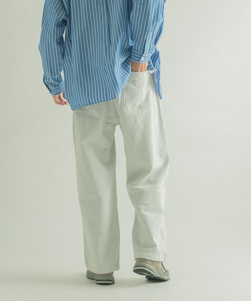 FORK&SPOON（フォークアンドスプーン）の「FORK&SPOON　OE裏毛スウェットパンツ（スウェットパンツ・メンズ・ネイビー/グレー系その他・4/5）」の21枚目の写真