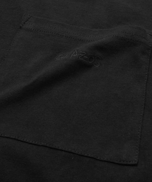 GLAZOS（グラソス）の「ビッグシルエット・袖レイヤードポケット刺繍Tシャツ（Tシャツ/カットソー・キッズ・ブラック/チャコールグレー/パープル・140cm/160cm/150cm/170cm）」の19枚目の写真