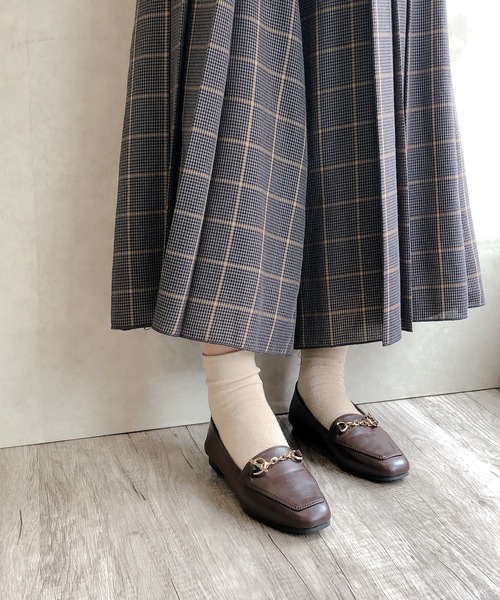 Noubel Voug Relax(ヌーベルヴォーグリラックス)の「バブーシュビットローファー(ローファー・レディース・ブラック/ダークブラウン/ベージュ・S/M/L/LL/3L)」の19枚目の写真
