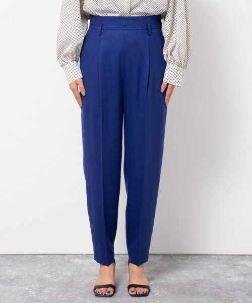 NOLLEY’S（ノーリーズ）の「ウォッシャブルハイウエストパンツ（その他パンツ・レディース・ネイビー/オフホワイト/ミント/グレイッシュベージュ/ベージュ/ブルー・38/36/34）」の11枚目の写真