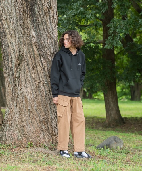 OUTDOOR PRODUCTS(アウトドアプロダクツ)の「【OUTDOOR PRODUCTS/アウトドアプロダクツ】10倍ストレッチ 裾ドローコード ワイドカーゴパンツ(カーゴパンツ・メンズ・ブラック/ベージュ/カーキ・LARGE/X-LARGE/SMALL/MEDIUM)」の15枚目の写真