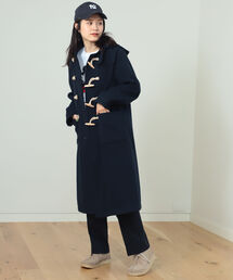 BEAMS BOY | BEAMS BOY / メルトン ロング ダッフルコート(ダッフルコート)