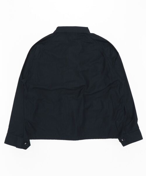 FUSE（フューズ）の「バックサテンミリタリーブルゾン（ブルゾン・メンズ・ネイビー/オリーブ・03/02）」の3枚目の写真