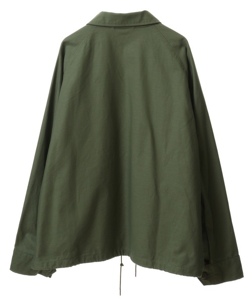 FUSE（フューズ）の「バックサテンミリタリーブルゾン（ブルゾン・メンズ・ネイビー/オリーブ・03/02）」の11枚目の写真