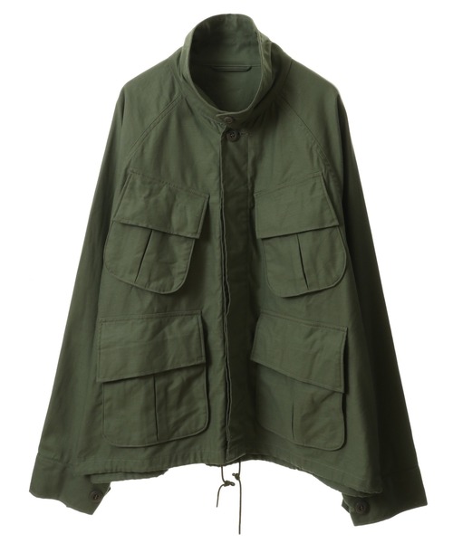 FUSE（フューズ）の「バックサテンミリタリーブルゾン（ブルゾン・メンズ・ネイビー/オリーブ・03/02）」の17枚目の写真