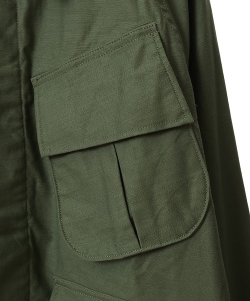 FUSE（フューズ）の「バックサテンミリタリーブルゾン（ブルゾン・メンズ・ネイビー/オリーブ・03/02）」の15枚目の写真