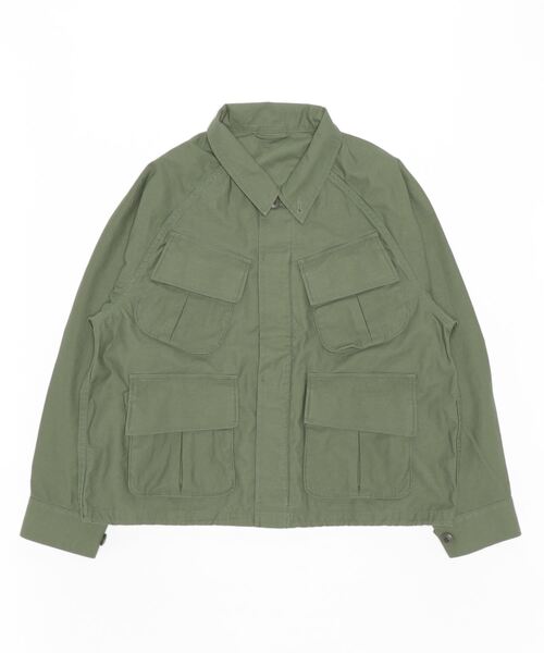 FUSE（フューズ）の「バックサテンミリタリーブルゾン（ブルゾン・メンズ・ネイビー/オリーブ・03/02）」の10枚目の写真