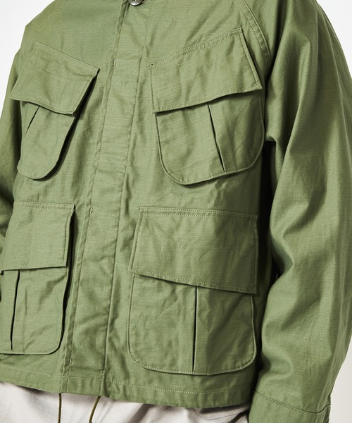 FUSE（フューズ）の「バックサテンミリタリーブルゾン（ブルゾン・メンズ・ネイビー/オリーブ・03/02）」の20枚目の写真