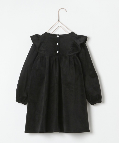 FR2梅 黒いコーデュロイミニワンピース F FR2梅 黒いコーデュロイミニワンピース F