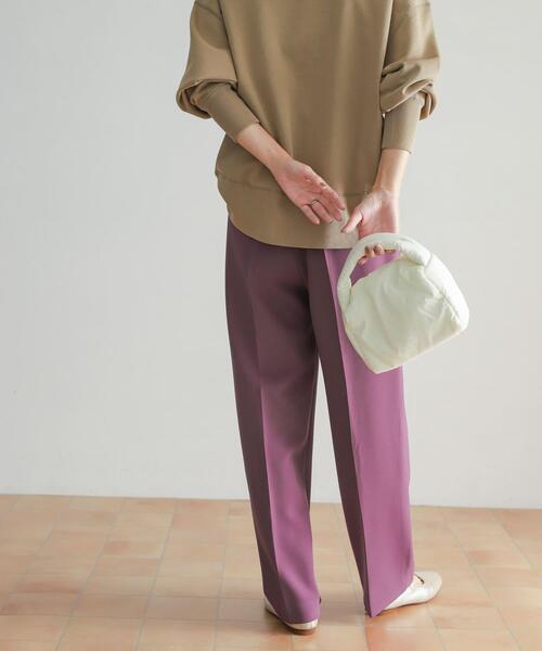 URBAN RESEARCH DOORS(アーバンリサーチドアーズ)の「ダブルクロストラウザー(その他パンツ・レディース・パープル/ブラウン/ブラック・SMALL/MEDIUM)」の22枚目の写真
