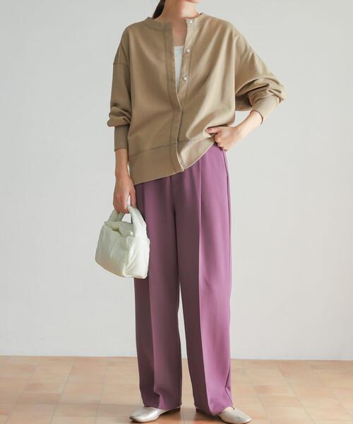 URBAN RESEARCH DOORS(アーバンリサーチドアーズ)の「ダブルクロストラウザー(その他パンツ・レディース・パープル/ブラウン/ブラック・SMALL/MEDIUM)」の19枚目の写真