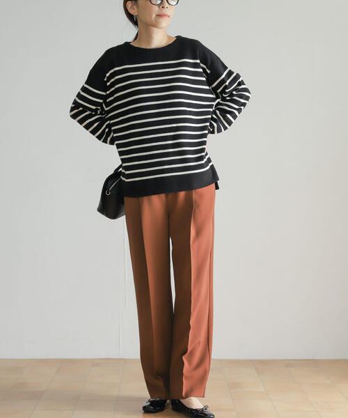 URBAN RESEARCH DOORS(アーバンリサーチドアーズ)の「ダブルクロストラウザー(その他パンツ・レディース・パープル/ブラウン/ブラック・SMALL/MEDIUM)」の11枚目の写真