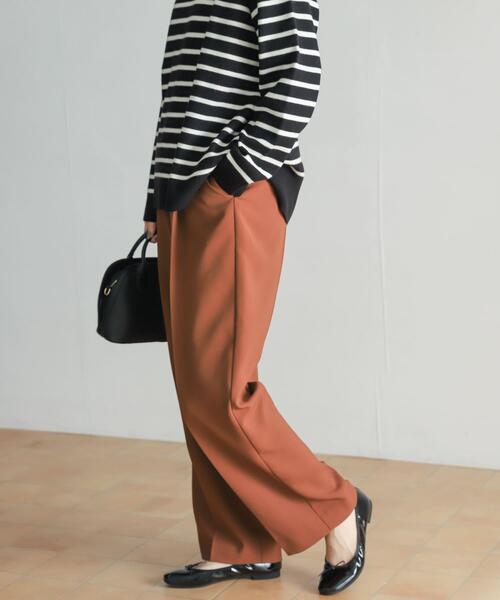 URBAN RESEARCH DOORS(アーバンリサーチドアーズ)の「ダブルクロストラウザー(その他パンツ・レディース・パープル/ブラウン/ブラック・SMALL/MEDIUM)」の9枚目の写真