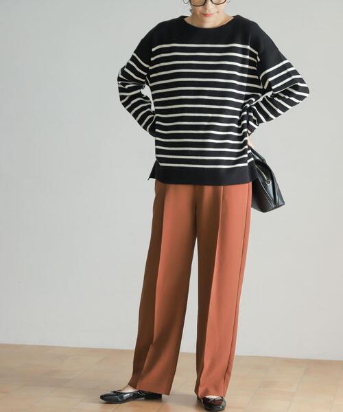 URBAN RESEARCH DOORS(アーバンリサーチドアーズ)の「ダブルクロストラウザー(その他パンツ・レディース・パープル/ブラウン/ブラック・SMALL/MEDIUM)」の8枚目の写真