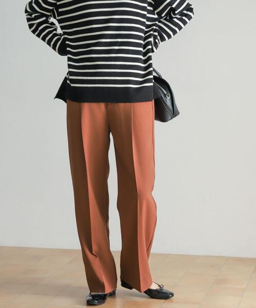 URBAN RESEARCH DOORS(アーバンリサーチドアーズ)の「ダブルクロストラウザー(その他パンツ・レディース・パープル/ブラウン/ブラック・SMALL/MEDIUM)」の7枚目の写真