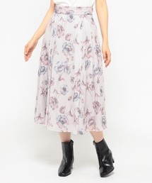 レトロフラワースカート