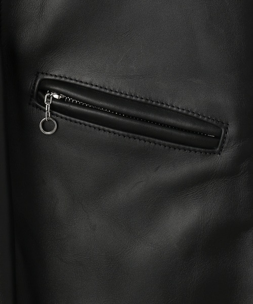Schott（ショット）の「Schott(ショット) 641XX 60'S STAND RIDERS/ライダース レザージャケット（ライダースジャケット・メンズ・ブラック・42）」の8枚目の写真