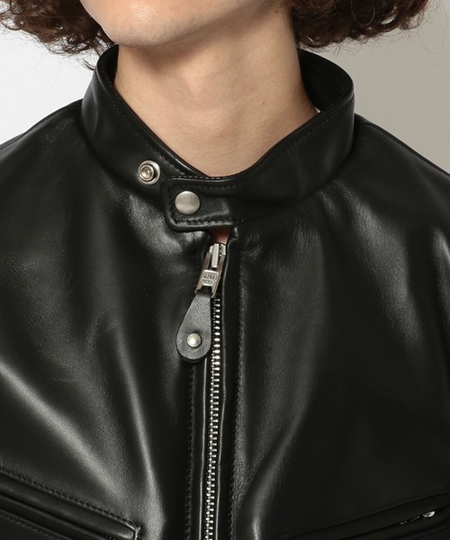 Schott（ショット）の「Schott(ショット) 641XX 60'S STAND RIDERS/ライダース レザージャケット（ライダースジャケット・メンズ・ブラック・42）」の20枚目の写真