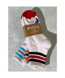 Healthknit Product（ヘルスニットプロダクト）の「Healthknit PRODUCT　3Pｿｯｸｽ ｸｫｰﾀｰ つま先切替ﾗｲﾝ（ソックス/靴下）」