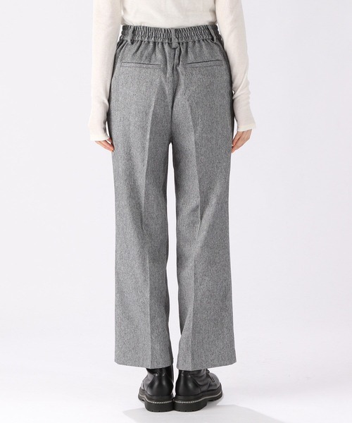 niko and（ニコアンド）の「きちんとイージーウールライクパンツ