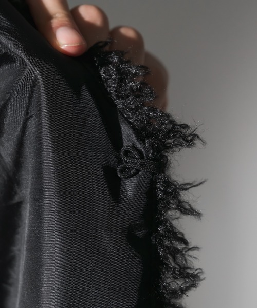 Adoon plain（アドーンプレーン）の「【Adoon plain】フェイクファーベスト（ベスト・メンズ・ブラック・MEDIUM/LARGE）」の14枚目の写真