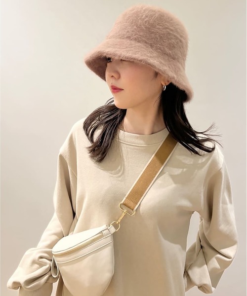 FREE'S MART（フリーズマート）の「◇ファーハット（ハット・レディース・ブラック/ベージュ・ﾌﾘ-）」の14枚目の写真