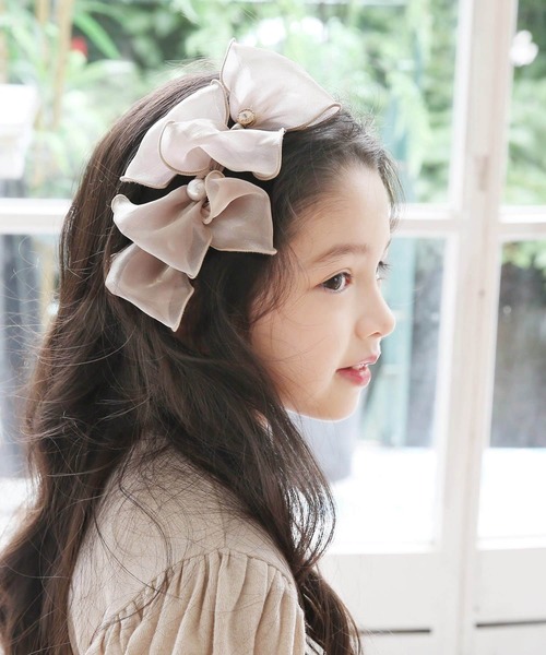 Rora（ローラ）の「カンナ カチューシャ (2color)（カチューシャ・キッズ・ベージュ/ブラック・フリー）」の7枚目の写真