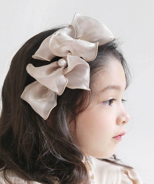 Rora（ローラ）の「カンナ カチューシャ (2color)（カチューシャ・キッズ・ベージュ/ブラック・フリー）」の9枚目の写真