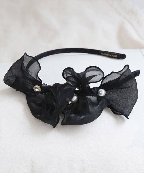 Rora（ローラ）の「カンナ カチューシャ (2color)（カチューシャ・キッズ・ベージュ/ブラック・フリー）」の13枚目の写真