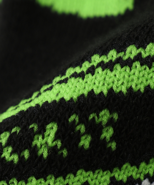 HUF(ハフ)の「【HUF / ハフ】 HUFOROLA CREW SOCKS(ソックス/靴下・メンズ・グリーン/ブルー・FREE)」の5枚目の写真