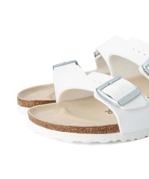 BIRKENSTOCK（ビルケンシュトック）の「[ビルケンシュトック]BIRKENSTOCK ARIZONA サンダル GLWSO（サンダル・レディース・ホワイト/ブラック・37/35/36/38）」の7枚目の写真