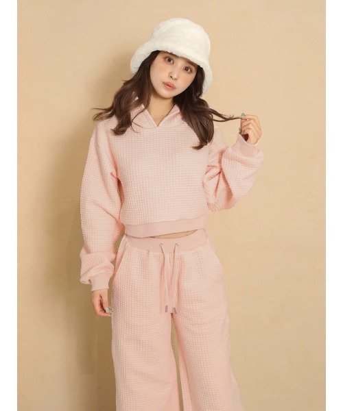【新品未着用】Darich ダーリッチ ラインベロアショートフーディ 全商品オープニング価格 特別価格】 ラインベロアショート