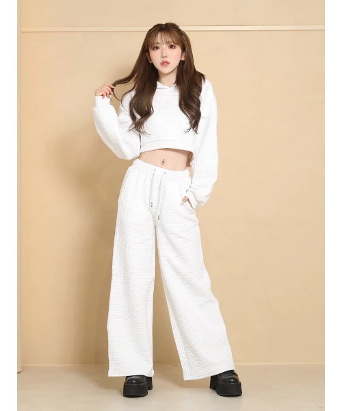 Darich　ダーリッチ　新品　ホワイト フリーパーカー DDショートニットジップパーカー – Darich (ダーリッチ)