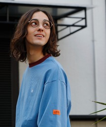 【men's FUDGE 7月号掲載】[UNIVERSAL OVERALL/ユニバーサルオーバーオール] 別注 ロングスリーブポケットTシャツ