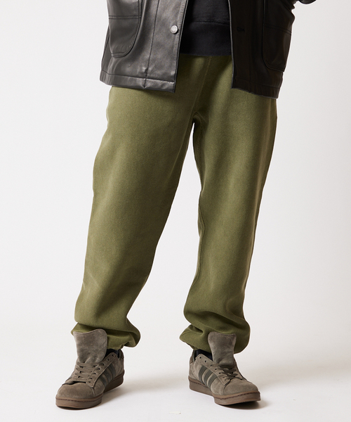 Champion（チャンピオン）の「【Champion / チャンピオン】別注 R/W PIGMENT スウェットパンツ（スウェットパンツ・メンズ・ブラック/パープル/ネイビー/ブラウン/カーキ・MEDIUM/LARGE/X-LARGE）」の4枚目の写真