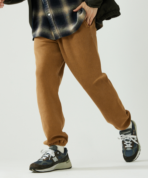 Champion（チャンピオン）の「【Champion / チャンピオン】別注 R/W PIGMENT スウェットパンツ（スウェットパンツ・メンズ・ブラック/パープル/ネイビー/ブラウン/カーキ・MEDIUM/LARGE/X-LARGE）」の6枚目の写真