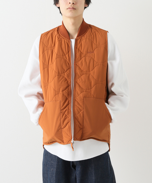 ONLY NY（オンリーニューヨーク）の「【ONLY NY / オンリーニューヨーク】FULTON QUILTED VEST（その他アウター・メンズ・オレンジ・LARGE/X-LARGE）」の3枚目の写真