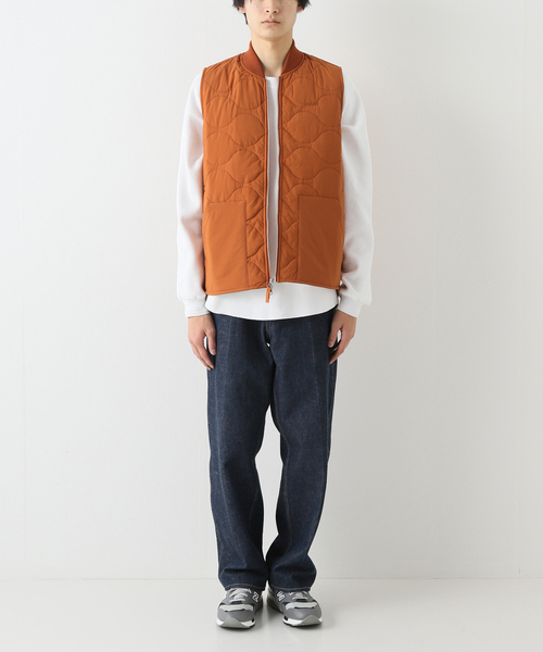 ONLY NY（オンリーニューヨーク）の「【ONLY NY / オンリーニューヨーク】FULTON QUILTED VEST（その他アウター・メンズ・オレンジ・LARGE/X-LARGE）」の4枚目の写真