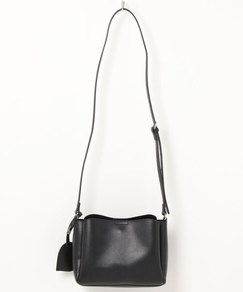 dazzlin（ダズリン）の「dazzlin/ダズリン　ダブルフェイスショルダーバッグ キーリングチャーム付属（ショルダーバッグ・レディース・ベージュ系その他/ピンク系その他/ブラック/アイボリー・FREE）」の6枚目の写真