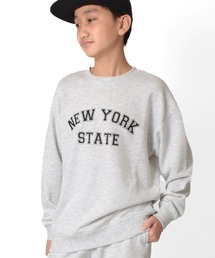 GLAZOS | 裏毛・カレッジプリントトレーナー【セットアップ対応】(スウェット)