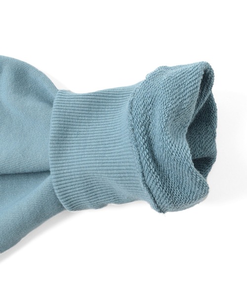 GLAZOS（グラソス）の「裏毛・カレッジプリントトレーナー【セットアップ対応】（スウェット・キッズ・ブルー/オートミール/グレー・150cm/140cm/160cm/170cm）」の5枚目の写真