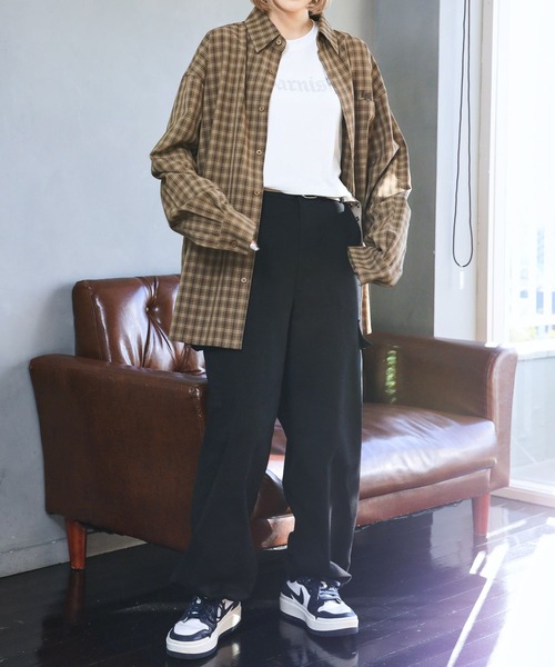 PBLIM（ページボーイリム）の「PAGEBOYLIM/ラインストーンT（Tシャツ/カットソー・レディース・ブラック/オフホワイト・FREE）」の9枚目の写真