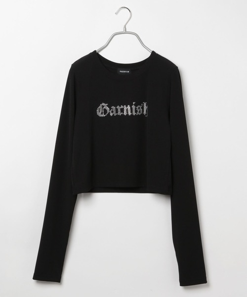 PBLIM（ページボーイリム）の「PAGEBOYLIM/ラインストーンT（Tシャツ/カットソー・レディース・ブラック/オフホワイト・FREE）」の19枚目の写真