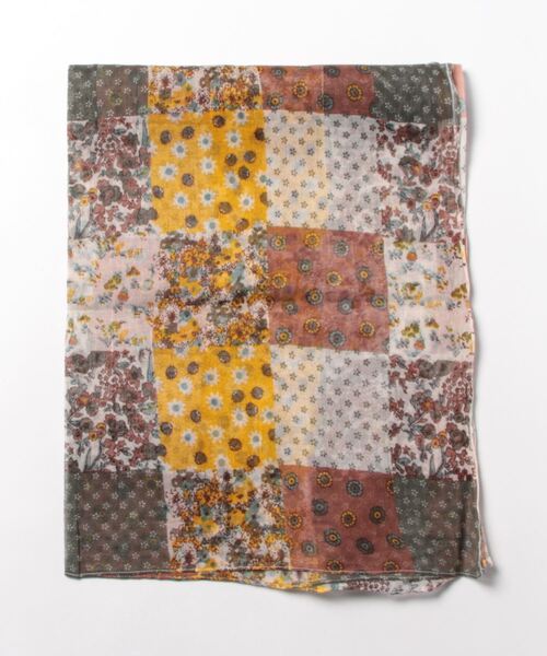 チャイハネ（チャイハネ）の「【チャイハネ】ピサワスストール（ストール/ショール・レディース・ブルー/グレー/イエロー・FREE）」の8枚目の写真